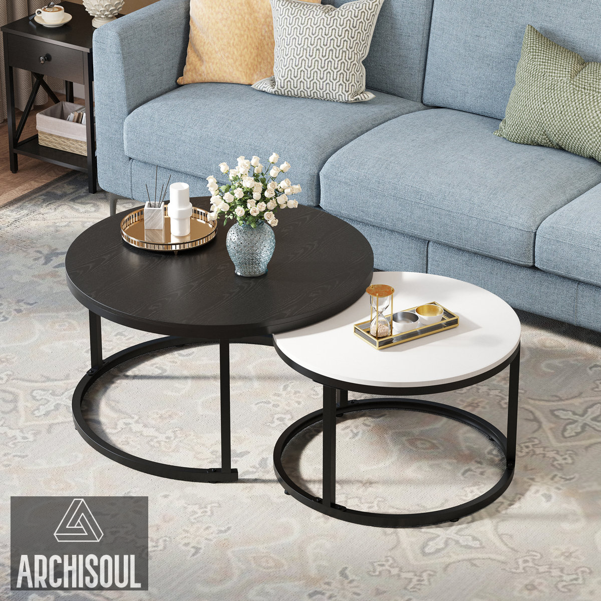 Lot 2 Tables gigogne