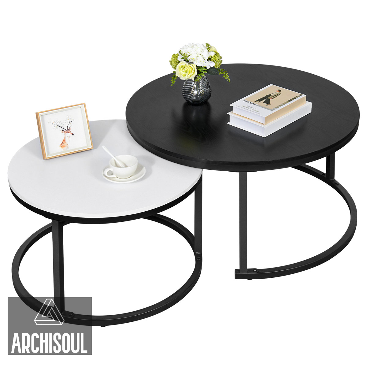 Lot 2 Tables gigogne