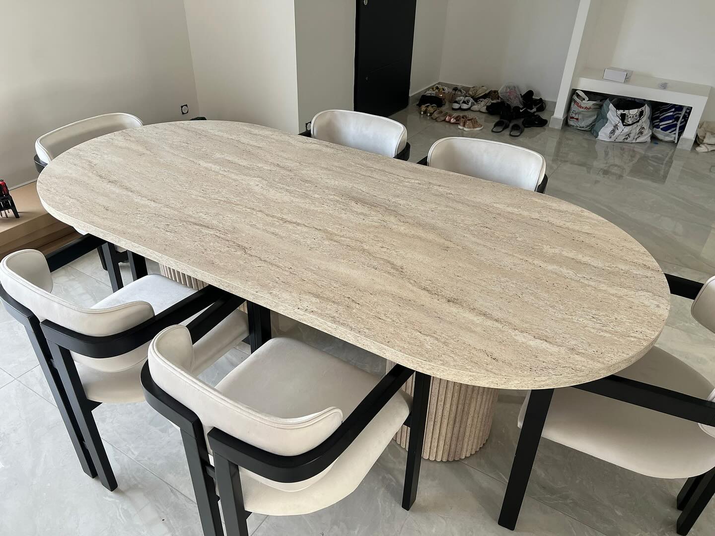 Table à Manger Nevada avec Chaises RIDYA