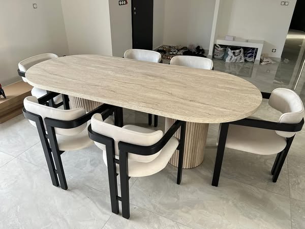 Table à Manger Nevada avec Chaises RIDYA