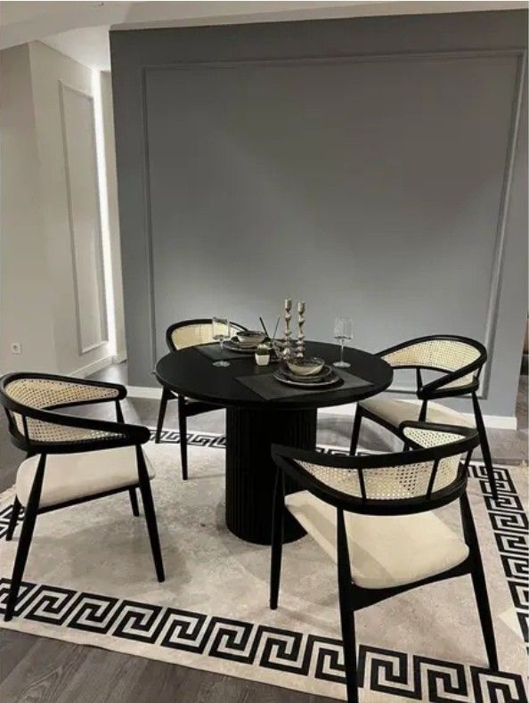 Table à Manger avec 4 Chaises Lima