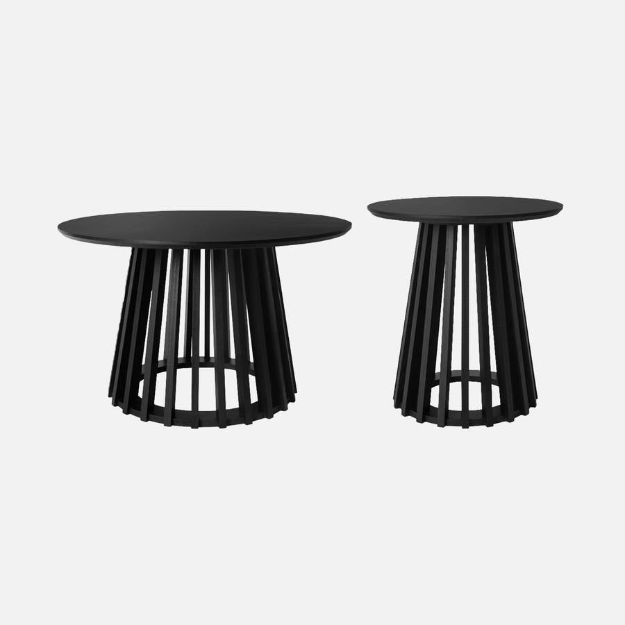 Set de 2 tables basses Clara