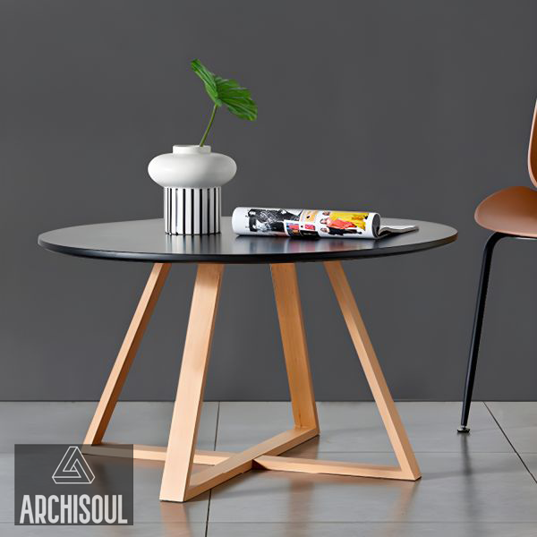 Lot 2 Tables basse ronde