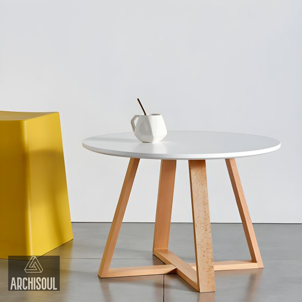 Lot 2 Tables basse ronde