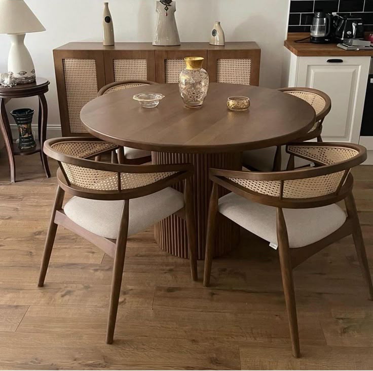 Table à Manger avec 4 Chaises Lima