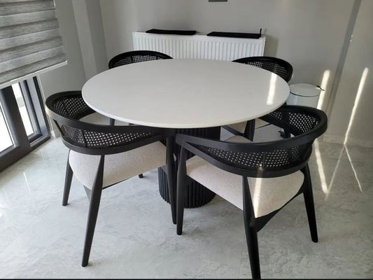 Table à Manger avec 4 Chaises Lima