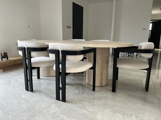 Table à Manger Nevada avec Chaises RIDYA