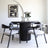 Table à Manger Ronde avec 4 Chaises LYRA